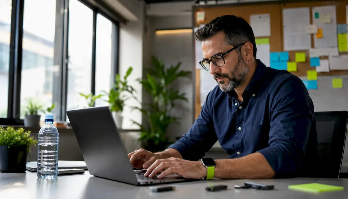 SEO specialist working on content and technical tasks